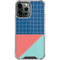 Checkered Split iPhone 13 Pro Max Clear Case