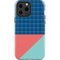 Checkered Split iPhone 13 Pro Max Impact Case