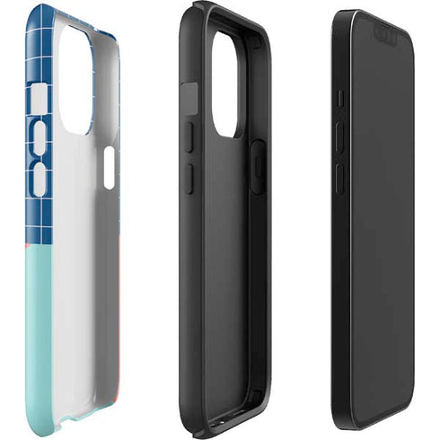 Checkered Split iPhone 13 Pro Max Impact Case