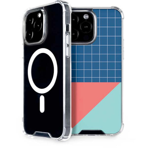 Checkered Split iPhone 13 Pro Max MagSafe Case