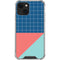 Checkered Split iPhone 14 Plus Clear Case
