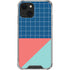 Checkered Split iPhone 14 Plus Clear Case