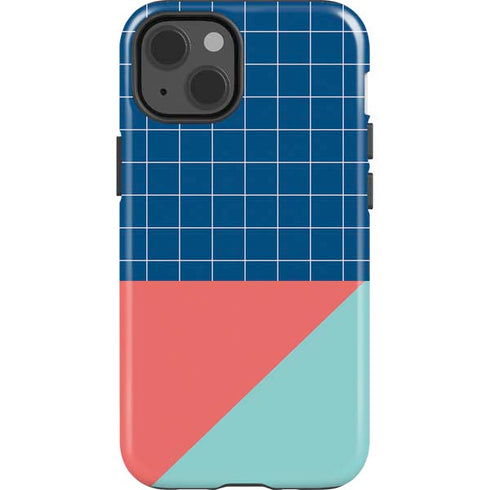 Checkered Split iPhone 15 Impact Case