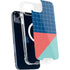 Checkered Split iPhone 15 Plus MagSafe Case
