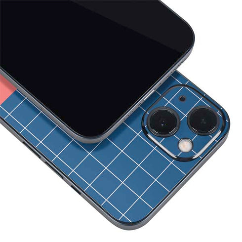 Checkered Split iPhone 15 Plus Skin