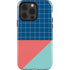 Checkered Split iPhone 15 Pro Impact Case
