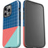 Checkered Split iPhone 15 Pro Impact Case