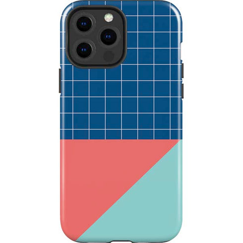 Checkered Split iPhone 15 Pro Max Impact Case