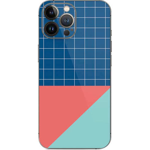 Checkered Split iPhone 14 Pro Max Skin