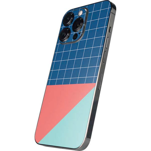 Checkered Split iPhone 14 Pro Max Skin
