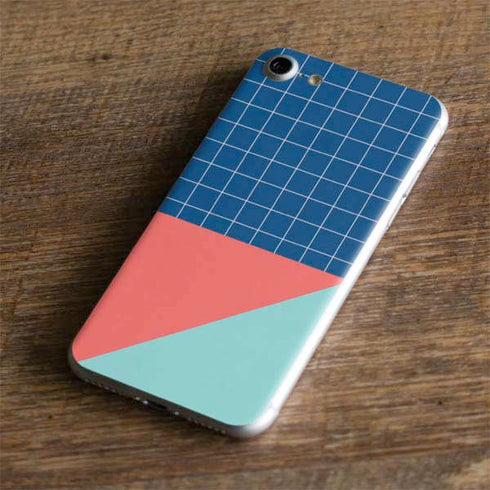 Checkered Split iPhone 8 Skin