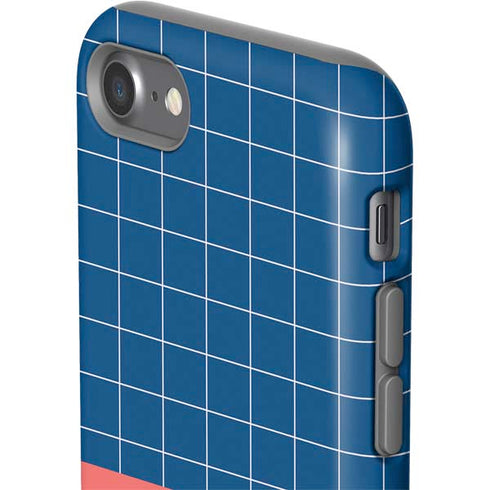 Checkered Split iPhone SE (2nd & 3rd Gen) Pro Case