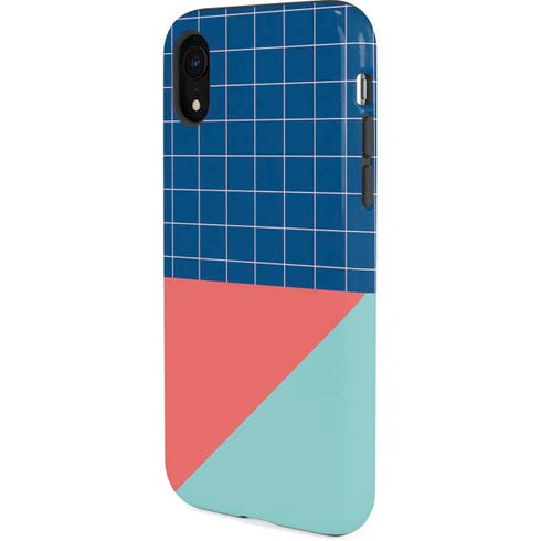 Checkered Split iPhone XR Pro Case