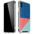 Checkered Split iPhone XS Max Clear Case