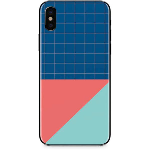 Checkered Split iPhone XS Max Skin