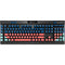 Checkered Split K95 RGB PLATINUM Mechanical Gaming Keyboard Skin
