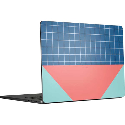 Checkered Split MacBook Air 15 in (2023) Skin