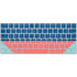 Checkered Split Magic Keyboard Skin