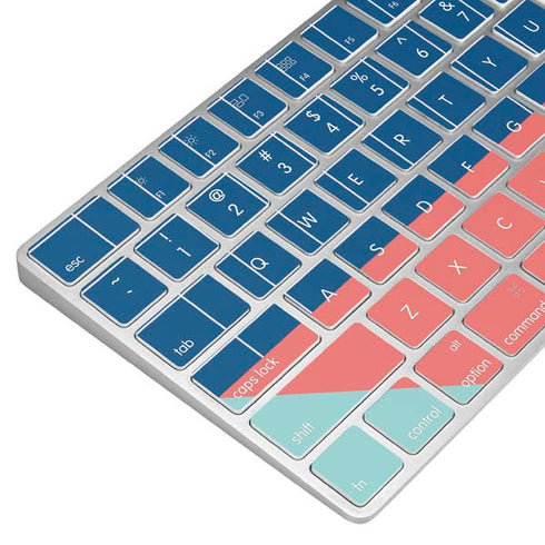 Checkered Split Magic Keyboard Skin