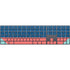 Checkered Split Magic Keyboard with Numeric Keypad Skin