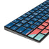 Checkered Split Magic Keyboard with Numeric Keypad Skin