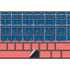 Checkered Split Magic Keyboard with Numeric Keypad Skin