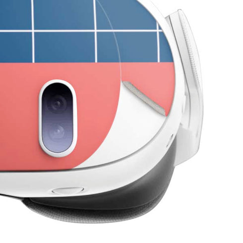 Checkered Split Meta Quest 3 Skin