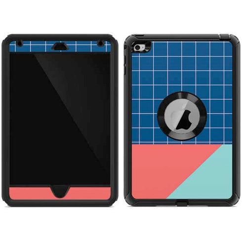 Checkered Split Otterbox Defender iPad Skin
