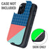 Checkered Split Otterbox Defender iPhone Skin