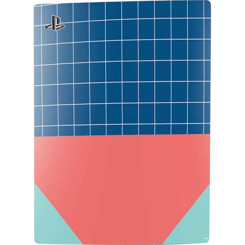 Checkered Split PS5 Digital Edition Console Skin