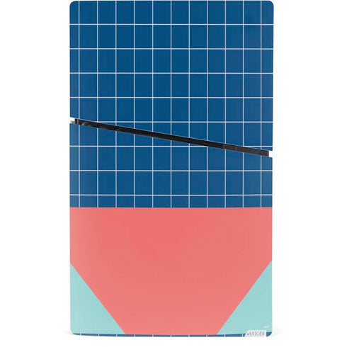 Checkered Split PS5 Slim Digital Edition Console Skin