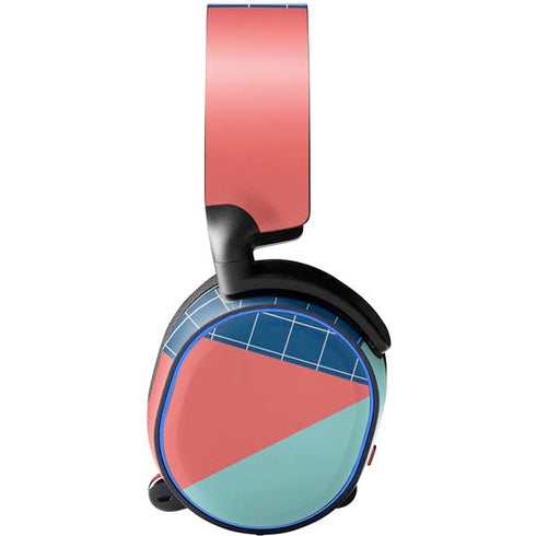 Checkered Split SteelSeries Arctis 3 Skin