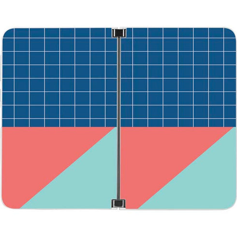 Checkered Split Surface Duo Skin