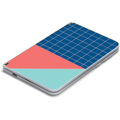 Checkered Split Surface Duo Skin