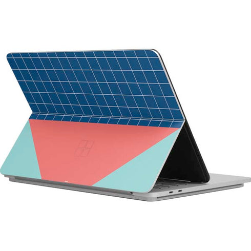 Checkered Split Surface Laptop Studio Skin