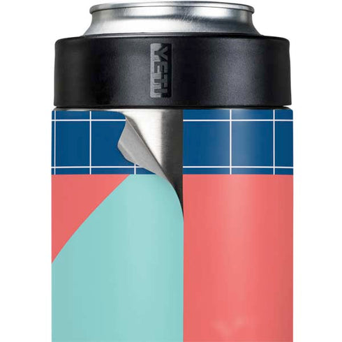 Checkered Split Yeti Colster Can Insulator Skin