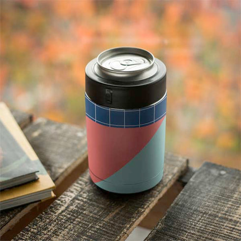 Checkered Split Yeti Colster Can Insulator Skin