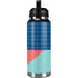 Checkered Split YETI Rambler 36oz Bottle Skin