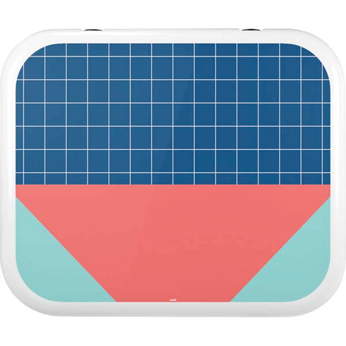 Checkered Split YETI Roadie 24 Hard Cooler Skin