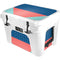 Checkered Split YETI Tundra 35 Hard Cooler Skin
