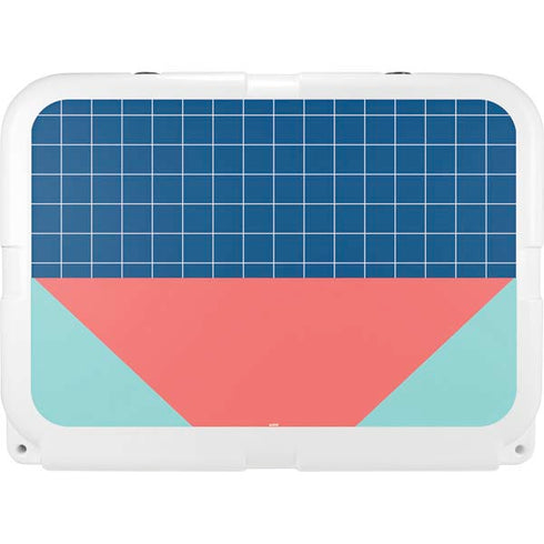 Checkered Split YETI Tundra 35 Hard Cooler Skin