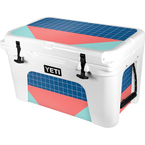 Checkered Split YETI Tundra 45 Hard Cooler Skin