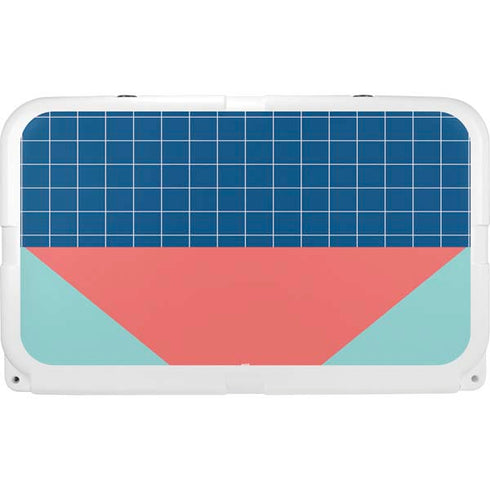 Checkered Split YETI Tundra 45 Hard Cooler Skin