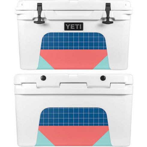 Checkered Split YETI Tundra 45 Hard Cooler Skin