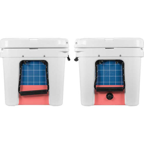 Checkered Split YETI Tundra 45 Hard Cooler Skin