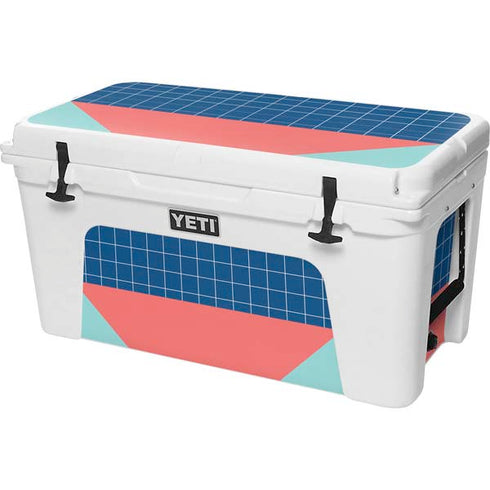 Checkered Split YETI Tundra 75 Hard Cooler Skin
