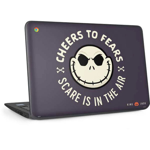 Disney The Nightmare Before Christmas Cheers to Fears HP Chromebook Skin