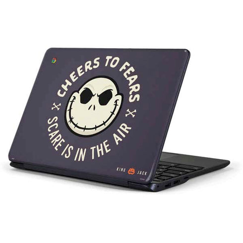 Disney The Nightmare Before Christmas Cheers to Fears Samsung Chromebook Skin