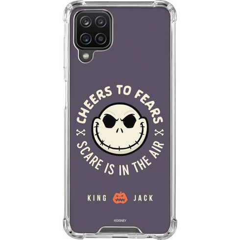 Disney The Nightmare Before Christmas Cheers to Fears Galaxy A12 Clear Case