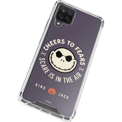 Disney The Nightmare Before Christmas Cheers to Fears Galaxy A12 Clear Case